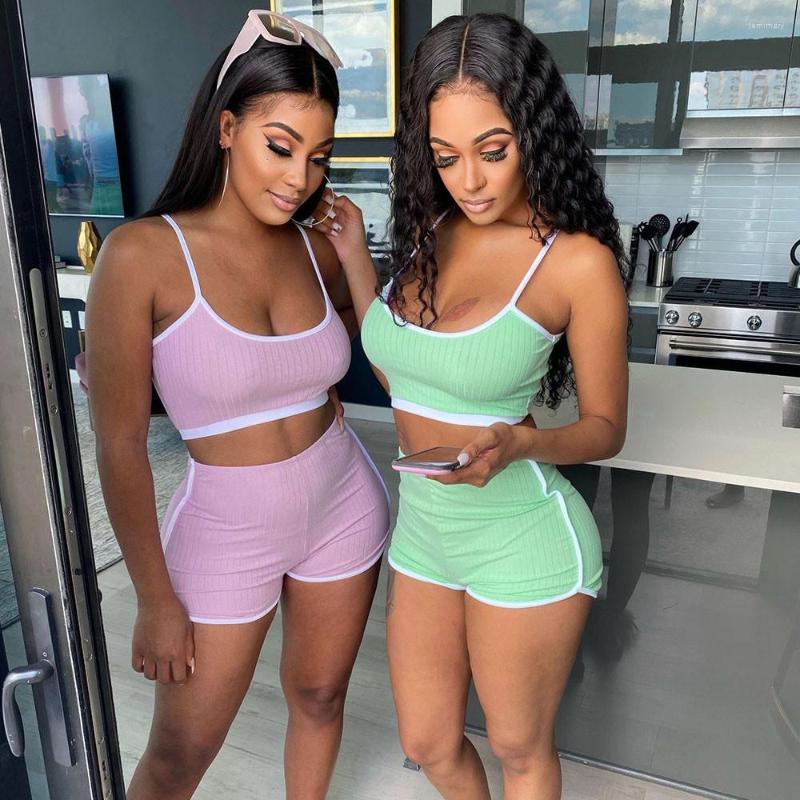 Women' Tracksuits Casual Rib Two Piece Set Tracksuit Women Summer Clothes Crop Top Biker Shorts Sweat Suits Lounge Wear 2 Sets Outfits, Black
Women' Tracksuits Casual Rib Two Piece Set Tracksuit Women Summer Clothes Crop Top Biker Shorts Sweat Suits Lounge Wear 2 Sets Outfits, Black
