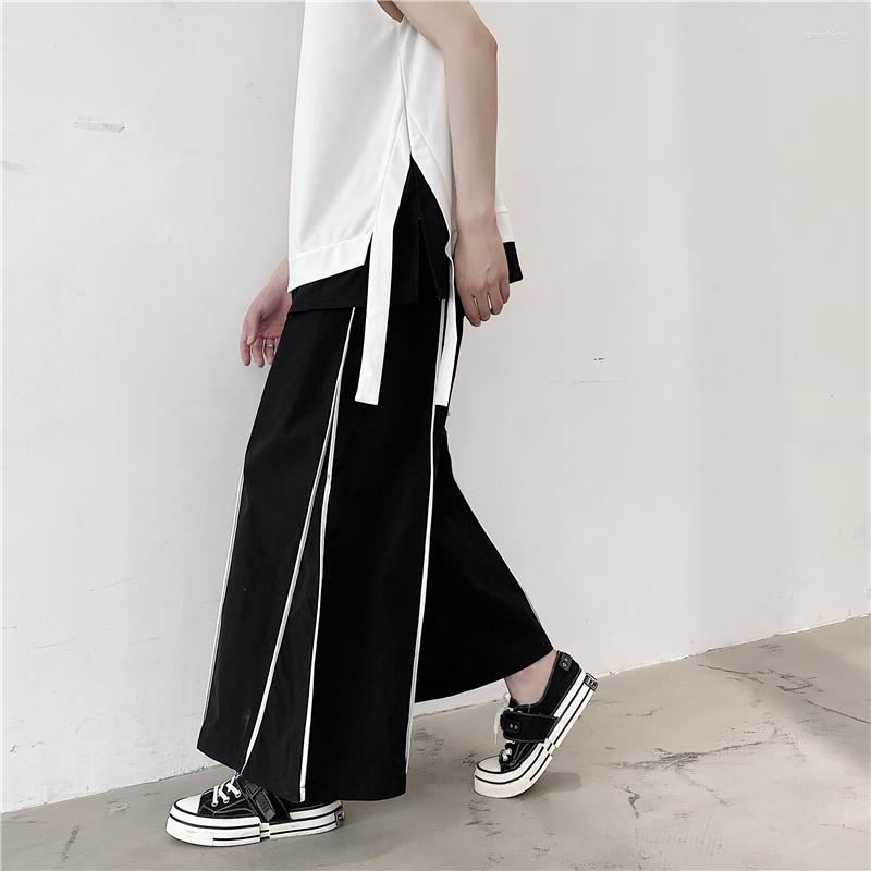 Men's Pants 2022 Summer Korean Style Personality Mixed Colors Article Men Casual Loose Wide Leg For Trousers Size -XXL, Black
Men's Pants 2022 Summer Korean Style Personality Mixed Colors Article Men Casual Loose Wide Leg For Trousers Size -XXL, Black