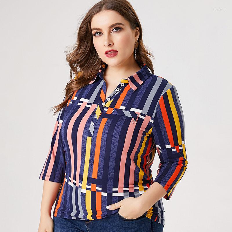 Women's Blouses 2022 Fall Women Long Sleeve Colorful Striped Blouse Fashion Ladies Elegant Mom Clothes Plus Size Womens Pullover Tops, Blue
Women's Blouses 2022 Fall Women Long Sleeve Colorful Striped Blouse Fashion Ladies Elegant Mom Clothes Plus Size Womens Pullover Tops, Blue