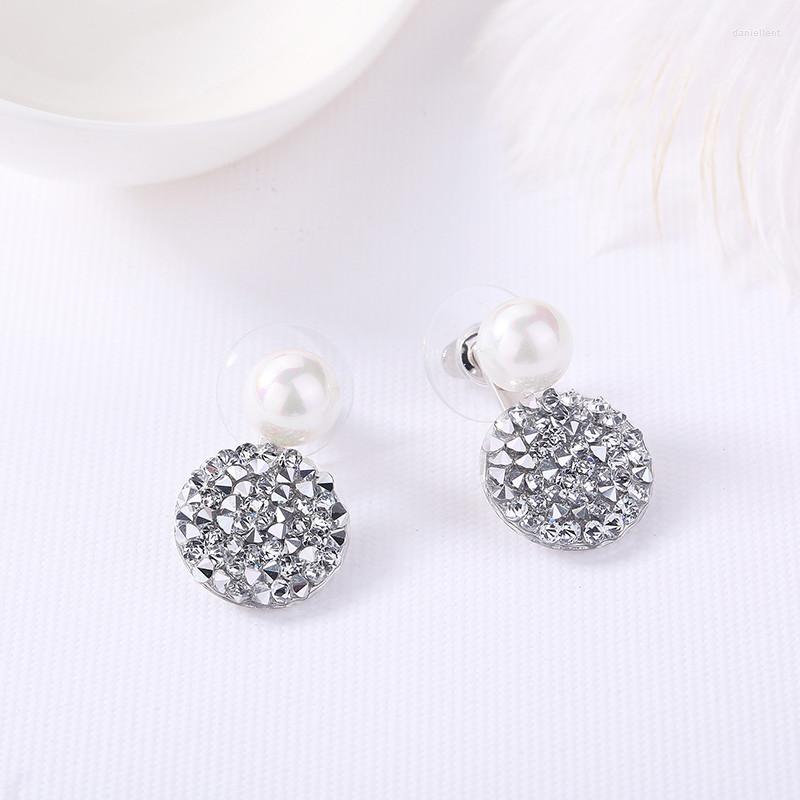 Backs Earrings Ms Betti Unique Design Crystal Pearl Double Sided Earring Drusy For Women Crystals From Austria Wedding Jewelry Mother's
Backs Earrings Ms Betti Unique Design Crystal Pearl Double Sided Earring Drusy For Women Crystals From Austria Wedding Jewelry Mother's