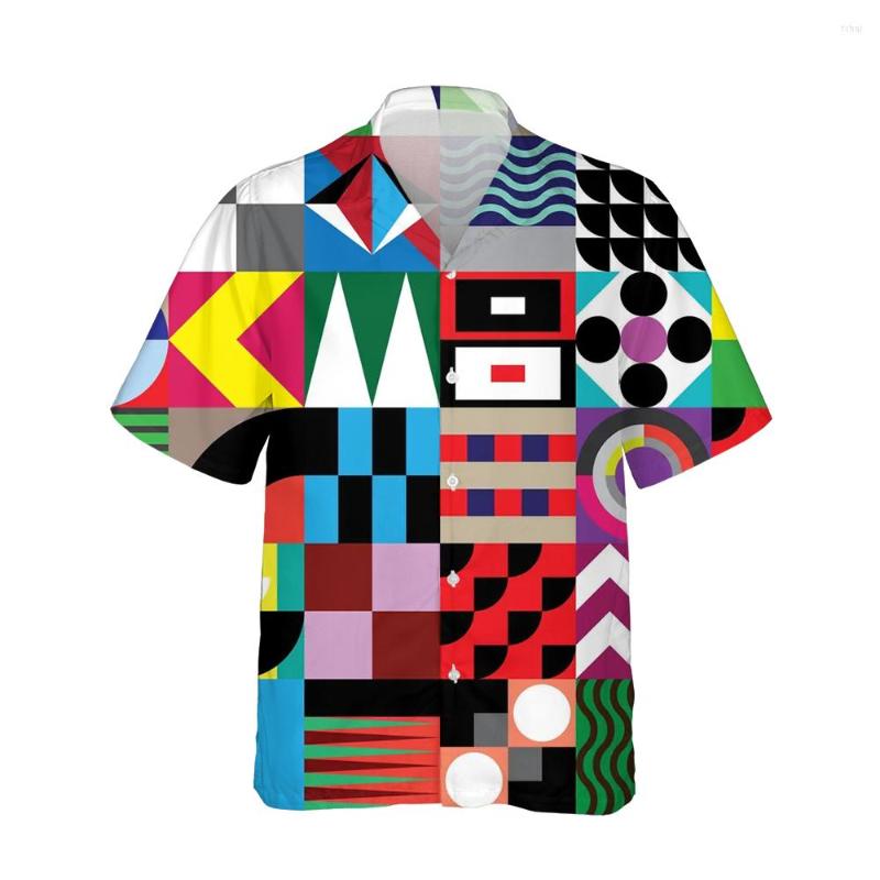 Men' Casual Shirts Jumeast 3d Colorful Geometric Mosaic Printed Hawaiian Vintage Shirt Men Fashion Short Sleeve Mens Loose Streetwear, 03
Men' Casual Shirts Jumeast 3d Colorful Geometric Mosaic Printed Hawaiian Vintage Shirt Men Fashion Short Sleeve Mens Loose Streetwear, 03