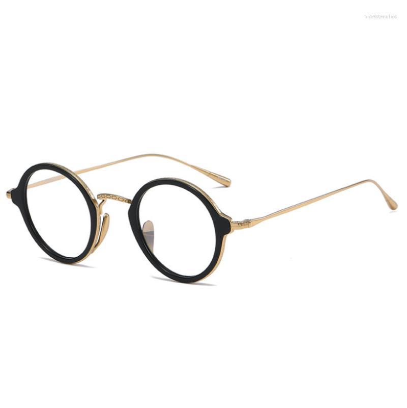 Sunglasses Frames Fashion Ultralight Pure Titanium Eyeglasses Men Vintage Optical Eyewear Replaceable Lens Prescription Retro Glasses Women
Sunglasses Frames Fashion Ultralight Pure Titanium Eyeglasses Men Vintage Optical Eyewear Replaceable Lens Prescription Retro Glasses Women