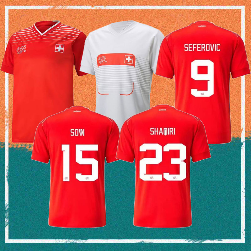 2022 Switzerland Soccer Jersey 22/23 Away Xhaka Akanji Zakaria Rodriguez Elvedi Maillots de football Shirt Man national man team uniforms
2022 Switzerland Soccer Jersey 22/23 Away Xhaka Akanji Zakaria Rodriguez Elvedi Maillots de football Shirt Man national man team uniforms