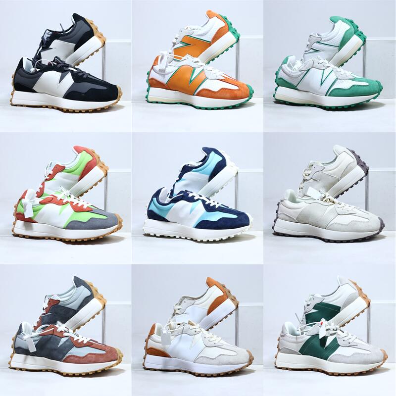 New 327 Sea Salt Rust Running Shoes Oxide Black Sneakers Timberwolf Nightwatch Green Trainers Idealist White Leather Upper Rust Brown Orange Suede, 4-
New 327 Sea Salt Rust Running Shoes Oxide Black Sneakers Timberwolf Nightwatch Green Trainers Idealist White Leather Upper Rust Brown Orange Suede, 4-