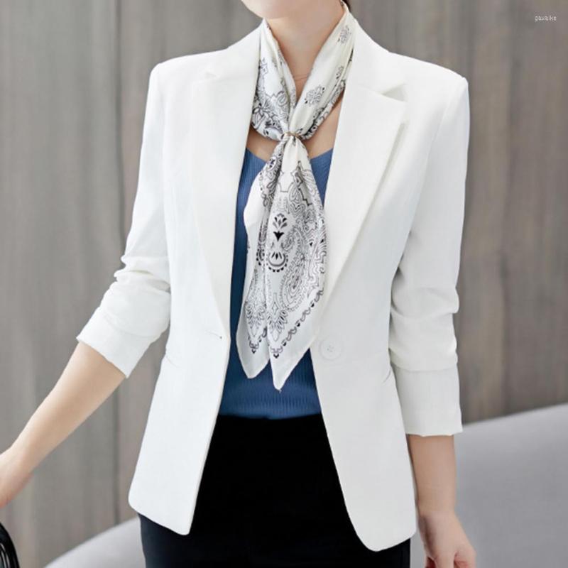 Women' Suits Coat Autumn Office Lady Blazer Lapel Comfy Turndown Collar Pockets, Royal blue
Women' Suits Coat Autumn Office Lady Blazer Lapel Comfy Turndown Collar Pockets, Royal blue
