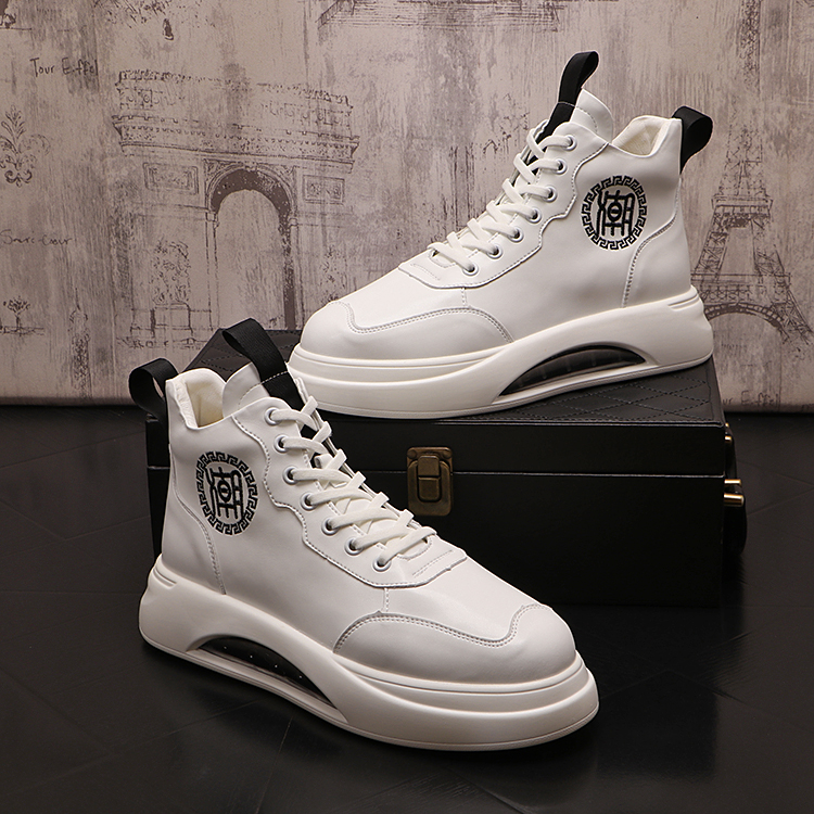 Italy Classic Business Wedding Dress Party Shoes Fashion Breathable White Sports Casual Sneakers Non-slip Round Toe Air Cushion Driving Leisure Boots Y107, White black
Italy Classic Business Wedding Dress Party Shoes Fashion Breathable White Sports Casual Sneakers Non-slip Round Toe Air Cushion Driving Leisure Boots Y107, White black