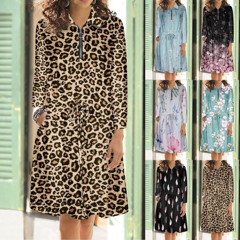 Casual Dresses Women' Retro Printing Dew Shoulder V-Neck Long Sleeve Ethnic Style Comfy Dress Strap Sundress Vestidos For Female, Black
Casual Dresses Women' Retro Printing Dew Shoulder V-Neck Long Sleeve Ethnic Style Comfy Dress Strap Sundress Vestidos For Female, Black