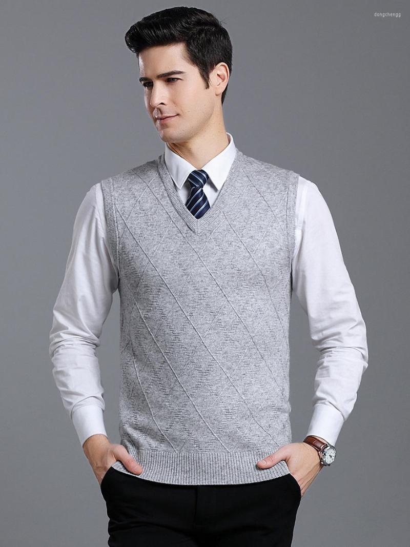 Men' Vests Arrival Men' Autumn Winter Casual Knitted Pure Color V-neck Vest Cashmere Warm Male Fashion Sweater, Dark grey
Men' Vests Arrival Men' Autumn Winter Casual Knitted Pure Color V-neck Vest Cashmere Warm Male Fashion Sweater, Dark grey