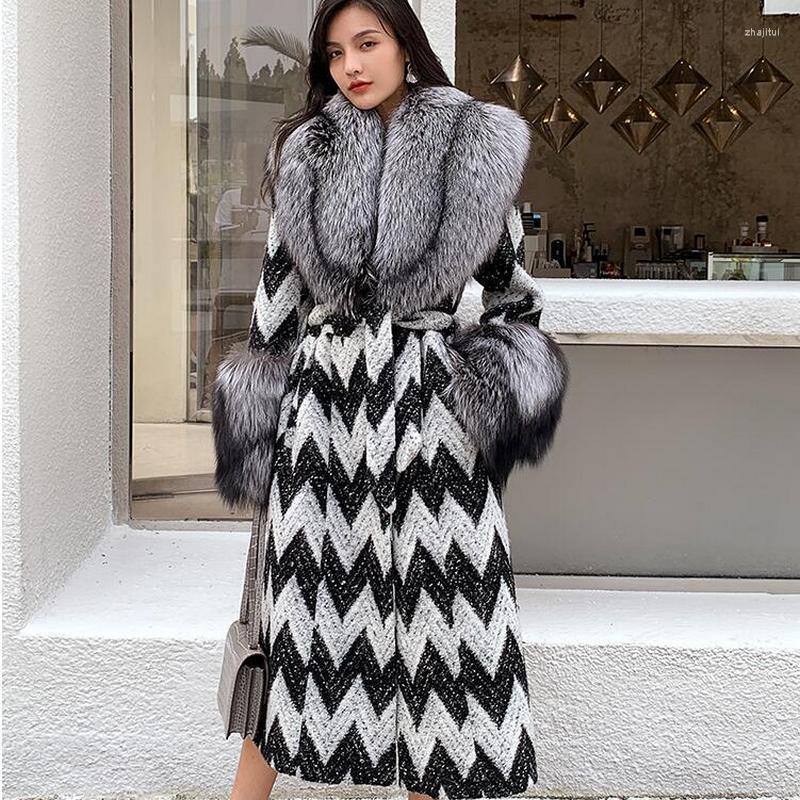 Women' Fur Women' & Faux 2022 Winter Women Wool Coat With Big Silver Collar Luxury Cuffs Long Style Fashion Clothing Overcoat Jacket, Picture shown
Women' Fur Women' & Faux 2022 Winter Women Wool Coat With Big Silver Collar Luxury Cuffs Long Style Fashion Clothing Overcoat Jacket, Picture shown