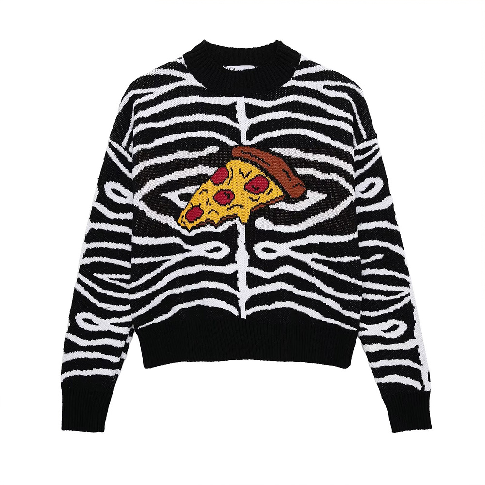 Autumn and winter women's sweater New casual slim round neck short long sleeve pullover, Multi
Autumn and winter women's sweater New casual slim round neck short long sleeve pullover, Multi