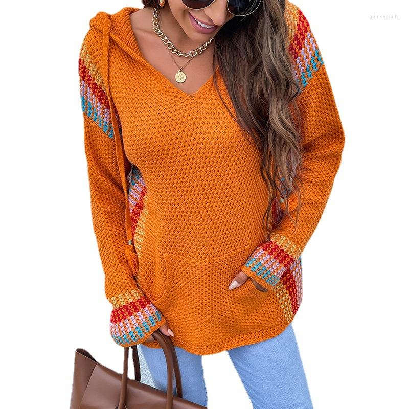 Women' Sweaters Women Knitted Striped Ladies Sweater Elegant Jumper Long Sleeve V-neck Pullover Tops Autumn Contrast Stitching, Green
Women' Sweaters Women Knitted Striped Ladies Sweater Elegant Jumper Long Sleeve V-neck Pullover Tops Autumn Contrast Stitching, Green