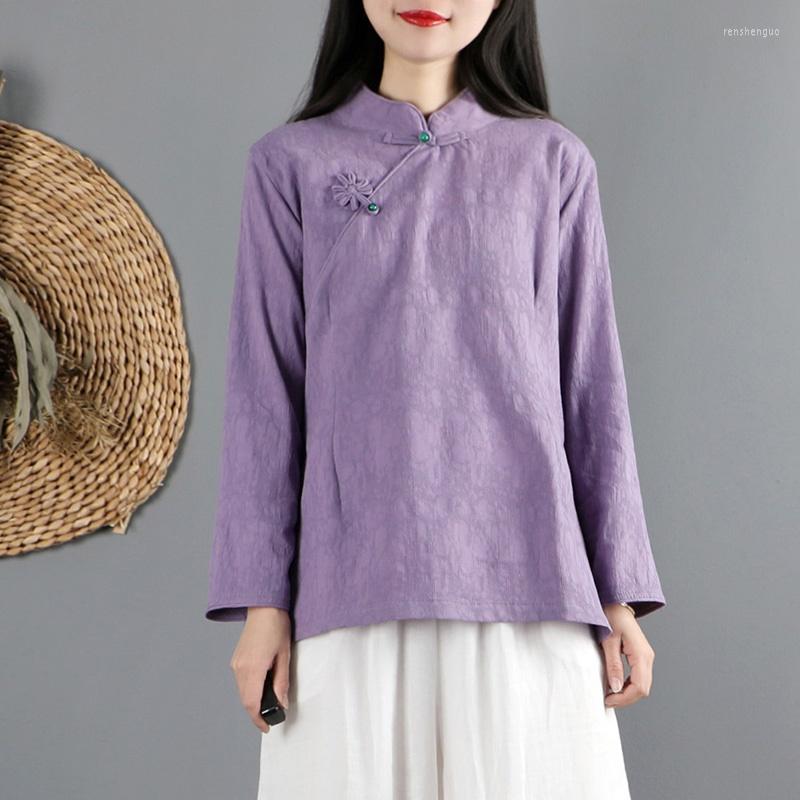 Ethnic Clothing Chinese Style Women Clothes 2022 Cheongsam Top Traditional Shirt Blouse Cotton Linen Ladies Tops KK3945
Ethnic Clothing Chinese Style Women Clothes 2022 Cheongsam Top Traditional Shirt Blouse Cotton Linen Ladies Tops KK3945