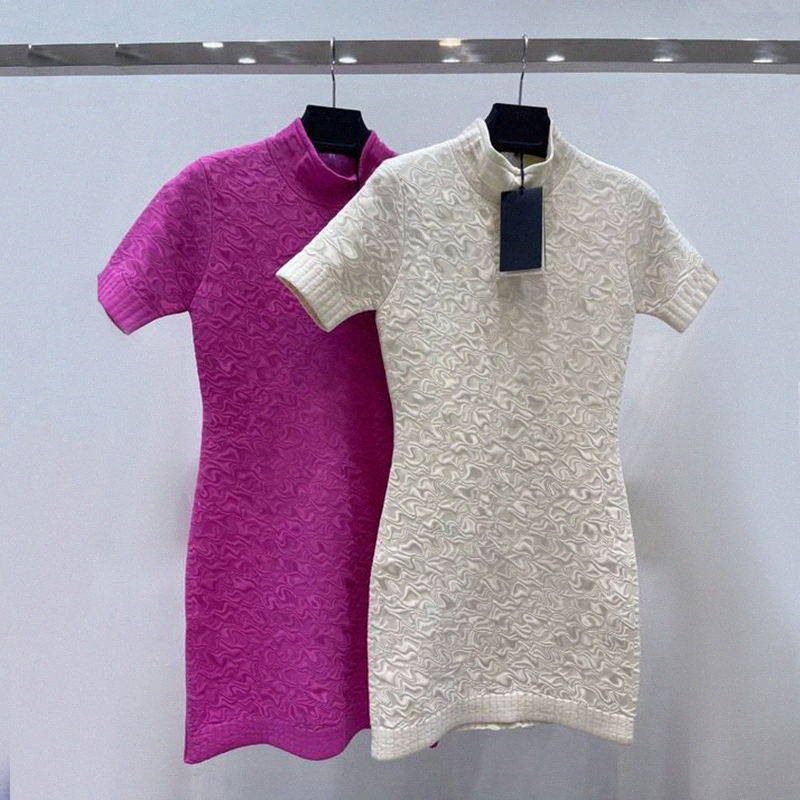 Women Casual Dresses Embossed 3d Relief Letter Ladies Dress Half High-neck Short-sleeved Knitted Feni Dress b7Iz#
Women Casual Dresses Embossed 3d Relief Letter Ladies Dress Half High-neck Short-sleeved Knitted Feni Dress b7Iz#