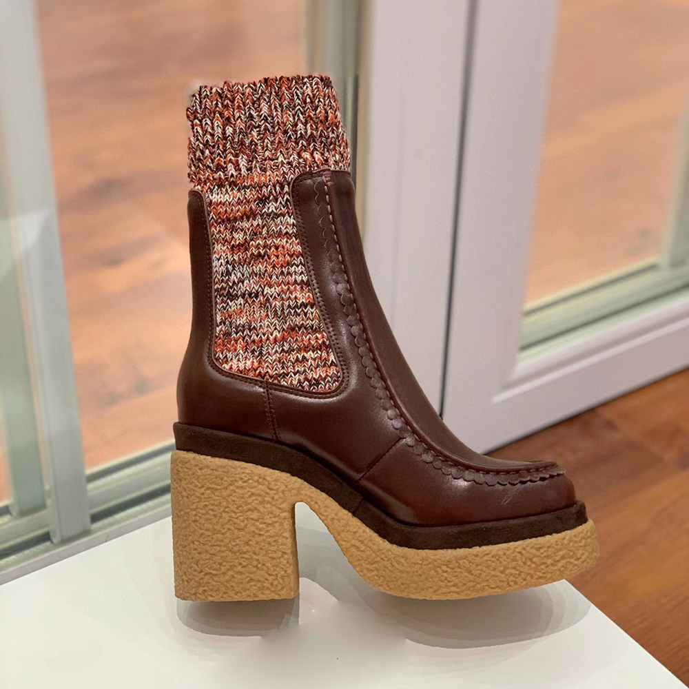 new pattern Platform Ankle Boots Shoes Chunky Round Casual Female Street Fashion Leather Hiking Luxury designer Short Boots 100mm Sock-Style Boot, Gifts are not sold separately
new pattern Platform Ankle Boots Shoes Chunky Round Casual Female Street Fashion Leather Hiking Luxury designer Short Boots 100mm Sock-Style Boot, Gifts are not sold separately