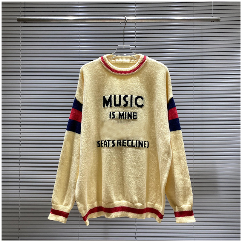 2023 Mens sweater jacquard letter turtleneck loose sweaters stripe knitting in autumn and winter knits bbletter 100th Anniversary Edition b6, G12
2023 Mens sweater jacquard letter turtleneck loose sweaters stripe knitting in autumn and winter knits bbletter 100th Anniversary Edition b6, G12