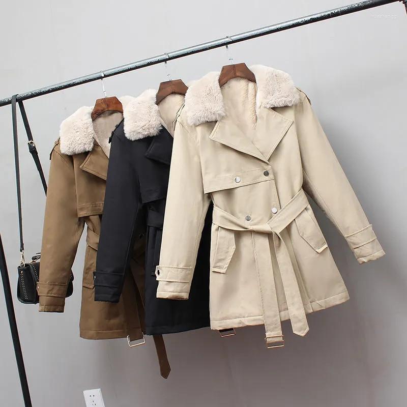 Women's Wool Women's & Blends Plus Velvet Padded Jackets Women2022Autumn Winter Windbreaker Style Cotton-Padded Jacket Female Coat, Khaki
Women's Wool Women's & Blends Plus Velvet Padded Jackets Women2022Autumn Winter Windbreaker Style Cotton-Padded Jacket Female Coat, Khaki