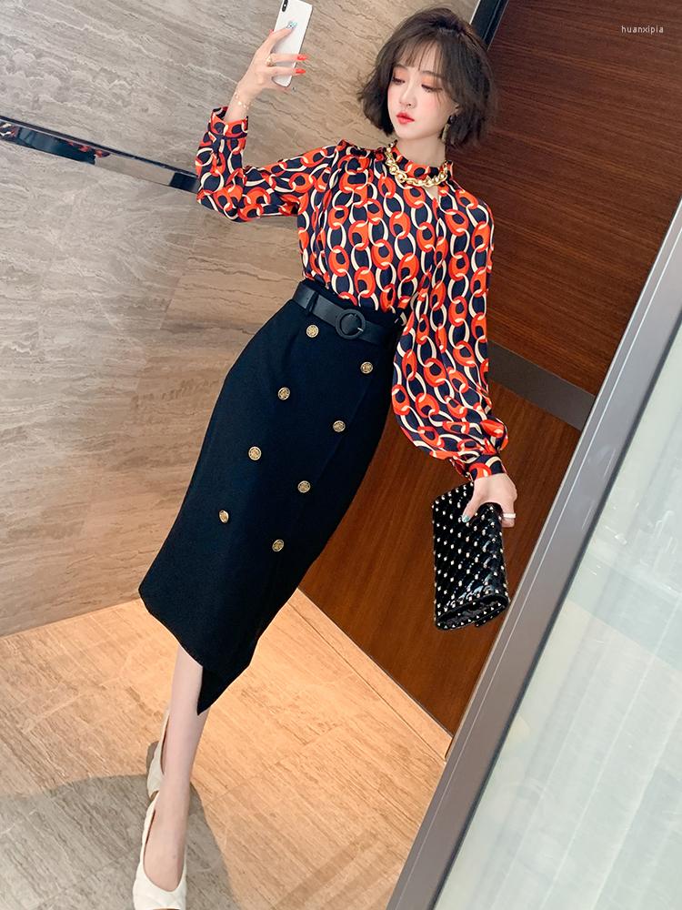 Women' Tracksuits Fashion High Waist Slim Double Breasted Metal Buttons Split Irregular Hem Skirt Women' 2022 Early Autumn, Black
Women' Tracksuits Fashion High Waist Slim Double Breasted Metal Buttons Split Irregular Hem Skirt Women' 2022 Early Autumn, Black