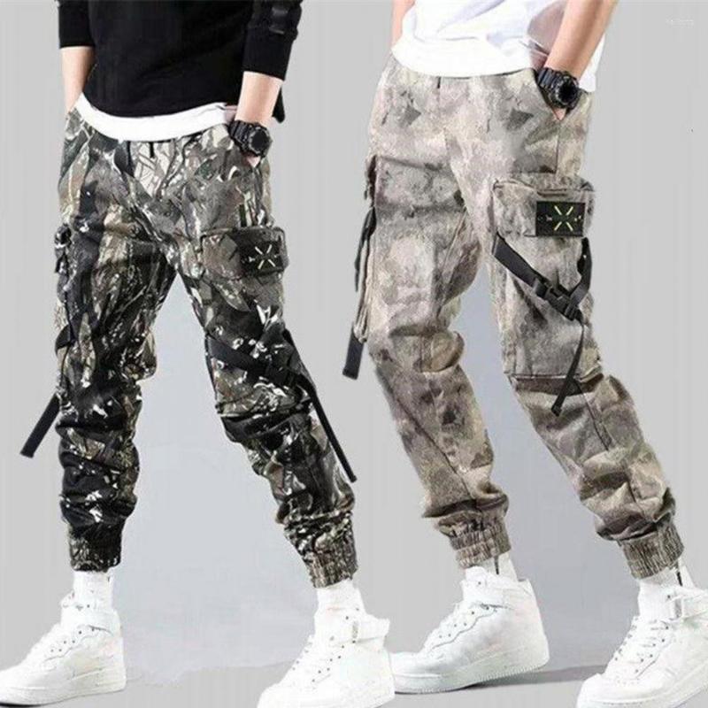 Men's Pants 2022 Men Cargo Camouflage Multi Pockets Zipper Closure Mid Waist Streetwear Spring Summer Ankle Tied Trousers For Sports, Black
Men's Pants 2022 Men Cargo Camouflage Multi Pockets Zipper Closure Mid Waist Streetwear Spring Summer Ankle Tied Trousers For Sports, Black