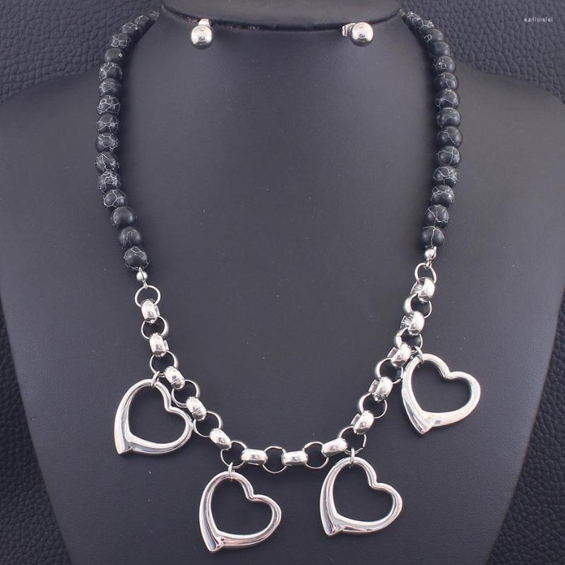 Necklace Earrings Set 50M Long Chains Sweater Heart & Stud Gold Color Fashion Stainless Steel For Women SEUZAKCA, Picture shown
Necklace Earrings Set 50M Long Chains Sweater Heart & Stud Gold Color Fashion Stainless Steel For Women SEUZAKCA, Picture shown