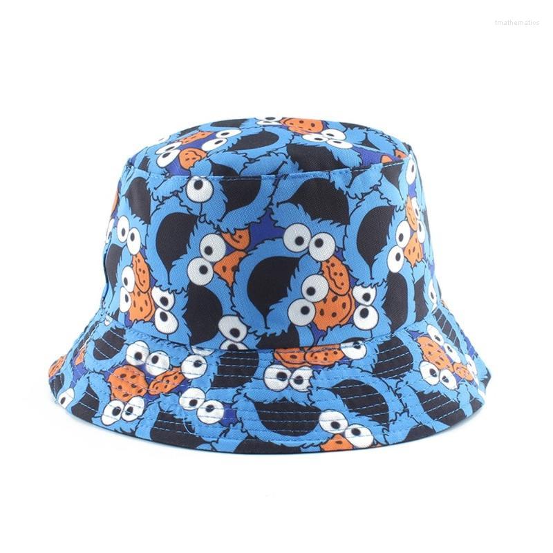 Berets Vintage Printed Fishing Hat Summer Fisherman Reversible Cartoon Bucket Hats For Women Men Street Hip Hop CapBerets
Berets Vintage Printed Fishing Hat Summer Fisherman Reversible Cartoon Bucket Hats For Women Men Street Hip Hop CapBerets