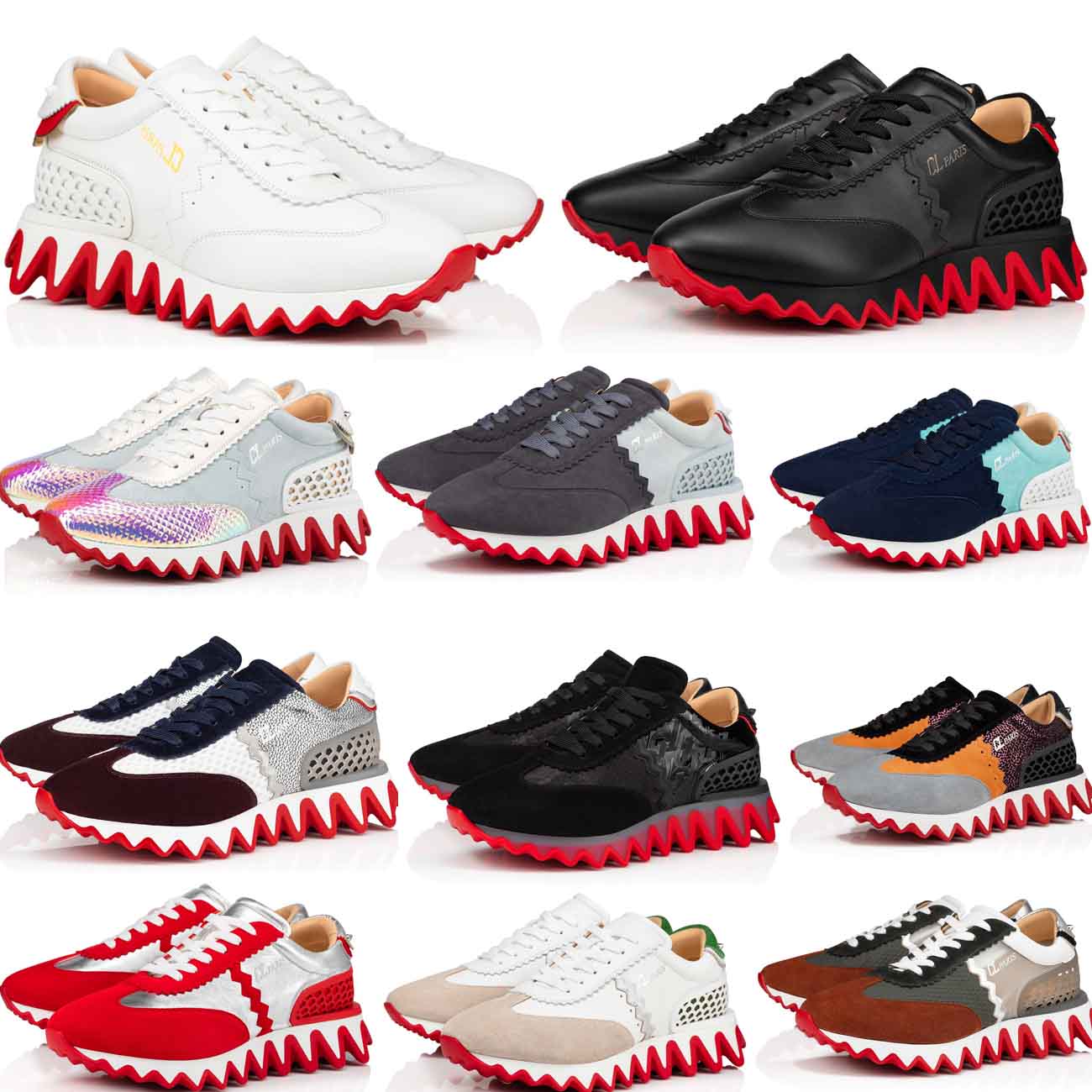 Luxury designer sneakers Couple casual dress shoes low top sneaker studded flats loubishark shark rubber sole outdoor trainers junior spikes leather lace up, 123
Luxury designer sneakers Couple casual dress shoes low top sneaker studded flats loubishark shark rubber sole outdoor trainers junior spikes leather lace up, 123