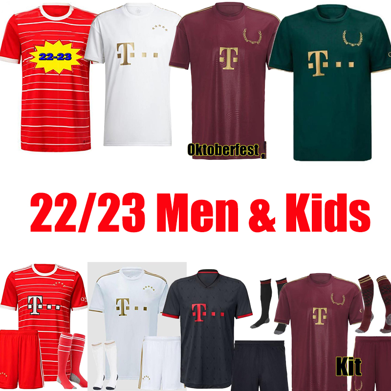 22 23 LEWANDOWSKI DAVIES SANE soccer jerseys BaYerN Oktoberfest GNABRY MULLER KIMMICH munich MUSIALA COMAN football shirts Men top Kids kit MUNCHEN 2022 2023, Home kit
22 23 LEWANDOWSKI DAVIES SANE soccer jerseys BaYerN Oktoberfest GNABRY MULLER KIMMICH munich MUSIALA COMAN football shirts Men top Kids kit MUNCHEN 2022 2023, Home kit