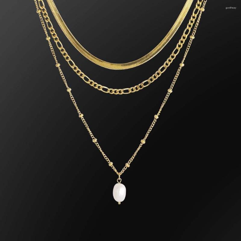 Choker 2022 Personality Three-layer Chain Female Creative Design Blade Figaro Necklace Clavicle
Choker 2022 Personality Three-layer Chain Female Creative Design Blade Figaro Necklace Clavicle