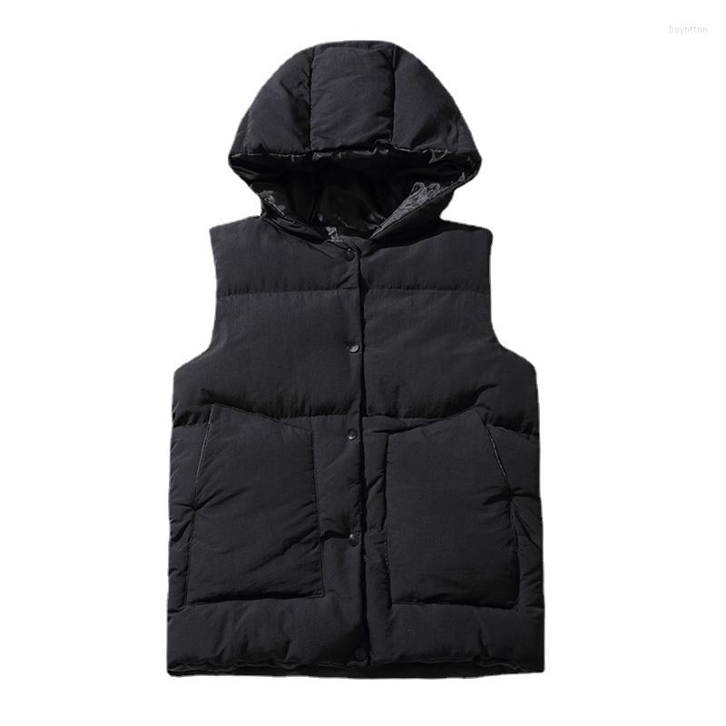 Men's Vests YASUGUOJI Men's Vest Winter Fashion Male Cotton-Padded Hooded Coats Sleeveless Jackets Casual Corduroy Waistcoats Mens, Black
Men's Vests YASUGUOJI Men's Vest Winter Fashion Male Cotton-Padded Hooded Coats Sleeveless Jackets Casual Corduroy Waistcoats Mens, Black