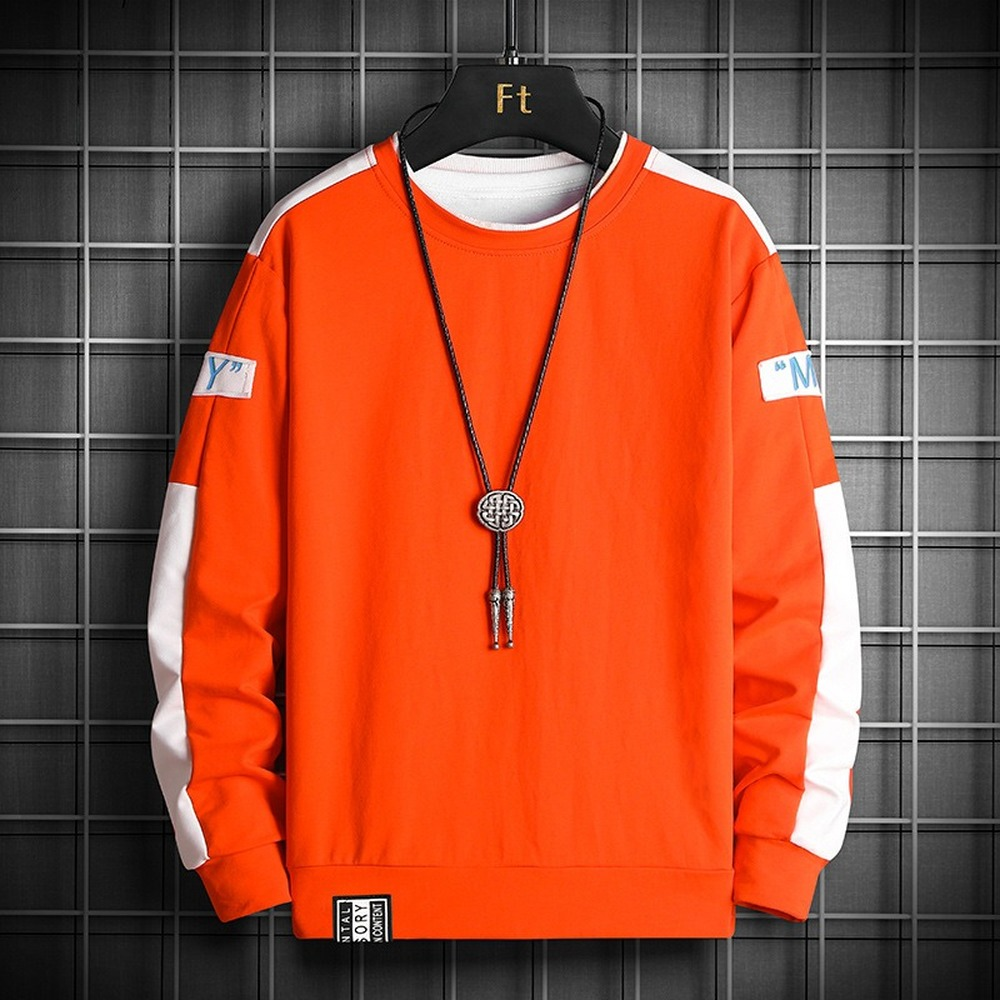 Men Hip Hop Sweatshirts Autumn Tops Side Stripe Korean Fashion Clothes Men O-neck Long Sleeve Shirts High Street Wear, White
Men Hip Hop Sweatshirts Autumn Tops Side Stripe Korean Fashion Clothes Men O-neck Long Sleeve Shirts High Street Wear, White