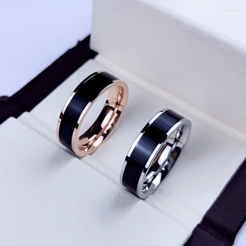 Wedding Rings Rose Gold Color White Black Charm Ring For Woman Man Custom Engrave Name Jewelry 316L Stainless Steel Never Fade
Wedding Rings Rose Gold Color White Black Charm Ring For Woman Man Custom Engrave Name Jewelry 316L Stainless Steel Never Fade