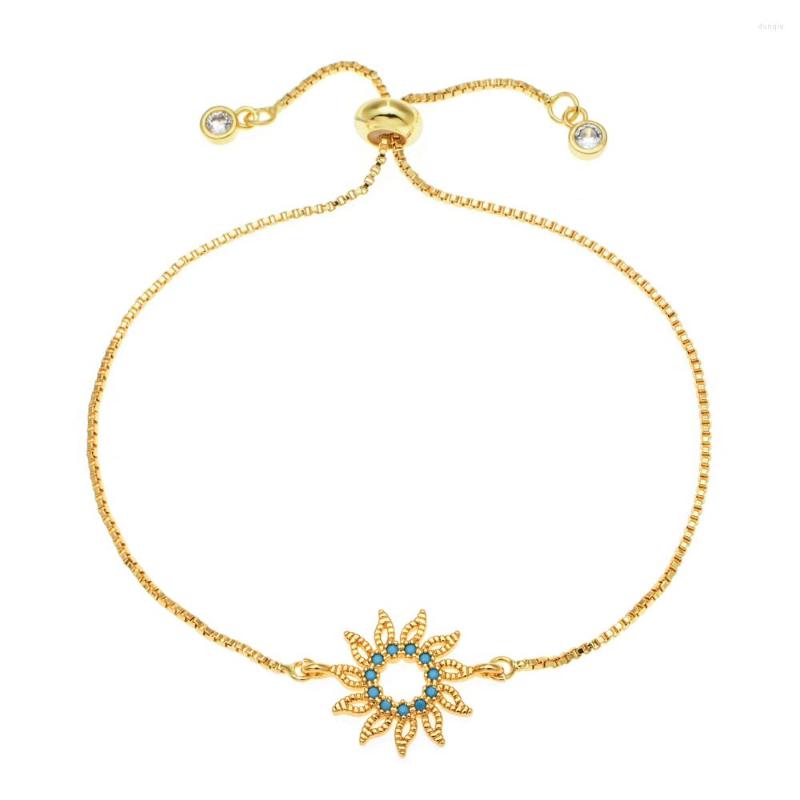 Charm Bracelets ZMZY Selling Sun Flower Fashion Chain Bracelet For Women Jewelry Party Wedding Friends Gifts
Charm Bracelets ZMZY Selling Sun Flower Fashion Chain Bracelet For Women Jewelry Party Wedding Friends Gifts