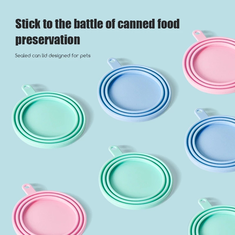 Pet Bowls Universal Silicone Sealed Lid reusable Keep fresh Cover Feeding Spoon Set Canned Spoon Can Opener Dog cat Wet Food
Pet Bowls Universal Silicone Sealed Lid reusable Keep fresh Cover Feeding Spoon Set Canned Spoon Can Opener Dog cat Wet Food