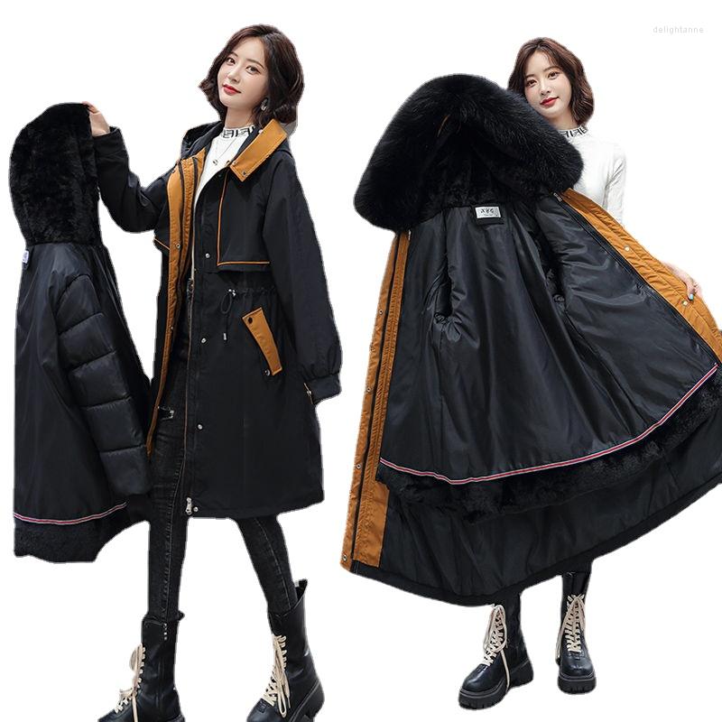 Women's Down Thicken Hooded Winter Parkas Women Coat With Fur Lining Plus 4XL Female Long Snow Wear, Brown
Women's Down Thicken Hooded Winter Parkas Women Coat With Fur Lining Plus 4XL Female Long Snow Wear, Brown