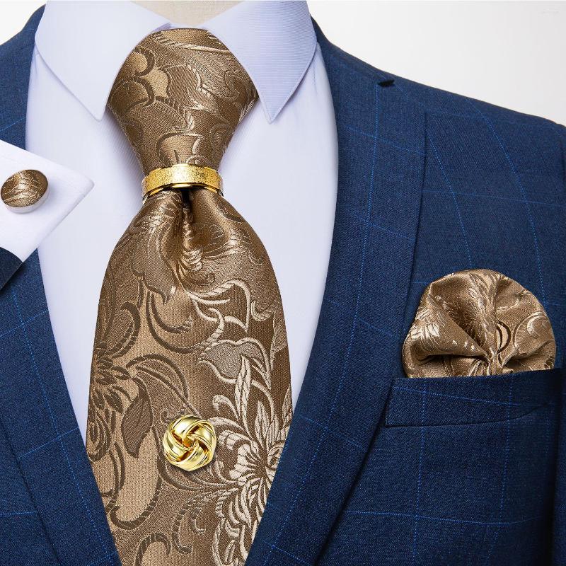 Bow Ties Silk Luxury Brown Floral For Men Formal Business Wedding Necktie Pocket Square Tie Tack Set Gift Gravatas DiBanGu
Bow Ties Silk Luxury Brown Floral For Men Formal Business Wedding Necktie Pocket Square Tie Tack Set Gift Gravatas DiBanGu