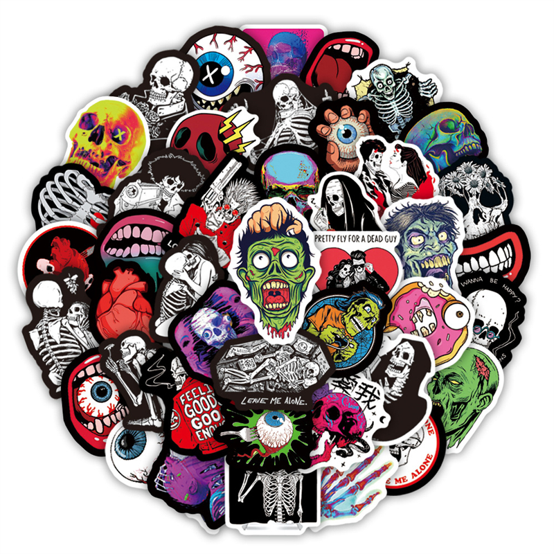 100pcs Skull Stickers Punk Laptop Water Bottle Crazy Vinyl Horror Skeleton Decals Adults Teens Skateboard Computer Guitar Motorcycle Bike, Multi colors
100pcs Skull Stickers Punk Laptop Water Bottle Crazy Vinyl Horror Skeleton Decals Adults Teens Skateboard Computer Guitar Motorcycle Bike, Multi colors