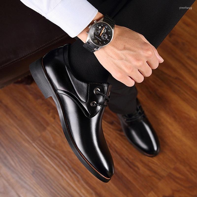 Dress Shoes Mazefeng 2022 Men Formal Business Work Soft Patent Leather Round Toe For Man Male Men's Oxford Flats Lace-Up, Black
Dress Shoes Mazefeng 2022 Men Formal Business Work Soft Patent Leather Round Toe For Man Male Men's Oxford Flats Lace-Up, Black