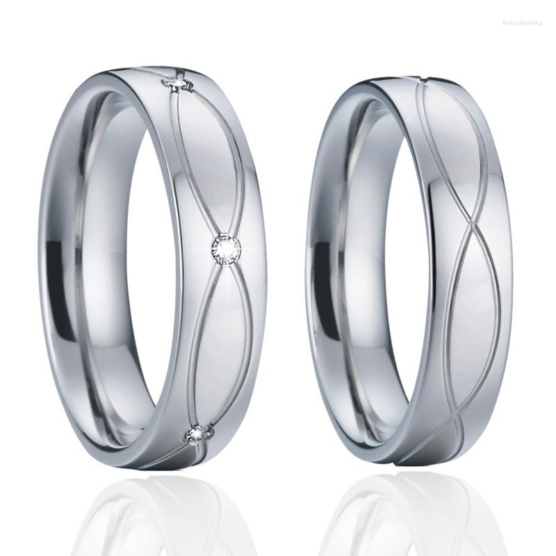 Wedding Rings Vintage LOVE Alliances Silver Color Proposal Set For Couples His And Hers Eco Stainless Steel Marriage Ring
Wedding Rings Vintage LOVE Alliances Silver Color Proposal Set For Couples His And Hers Eco Stainless Steel Marriage Ring
