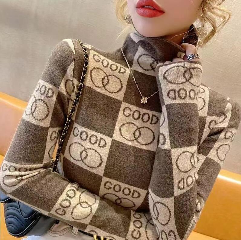 Women's Sweaters for Designer Korean Luxury Printed Turtleneck puff Dress T Shirt for Casual Apple crop top equipe de france, 05
Women's Sweaters for Designer Korean Luxury Printed Turtleneck puff Dress T Shirt for Casual Apple crop top equipe de france, 05