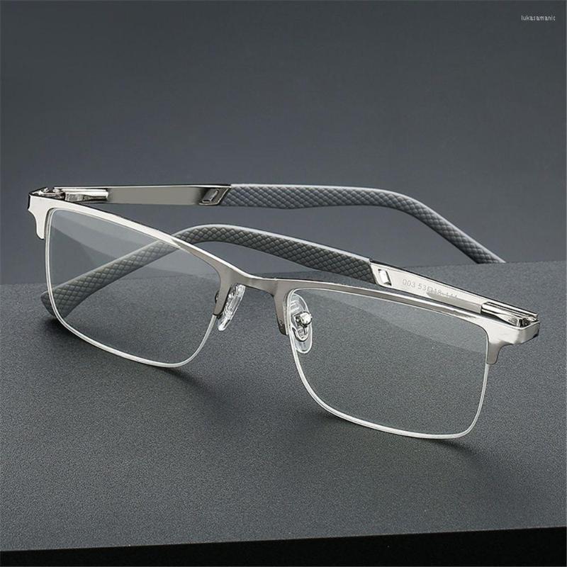 Sunglasses Business Reading Glasses Fashion Men's Anti Blue Light Metal Half Frame Glare/Eye Strain/UV Computer Eyeglasses 1.0- 4.0
Sunglasses Business Reading Glasses Fashion Men's Anti Blue Light Metal Half Frame Glare/Eye Strain/UV Computer Eyeglasses 1.0- 4.0