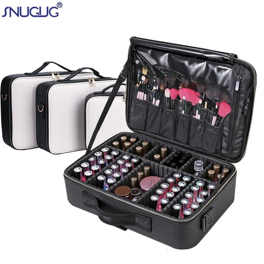 PU Leather Professional Makeup Case High Quality Suitcase For Cosmetics Bolso Mujer Travel Makeup Organizer Storage Bag Female Y20241q, Xs style red
PU Leather Professional Makeup Case High Quality Suitcase For Cosmetics Bolso Mujer Travel Makeup Organizer Storage Bag Female Y20241q, Xs style red