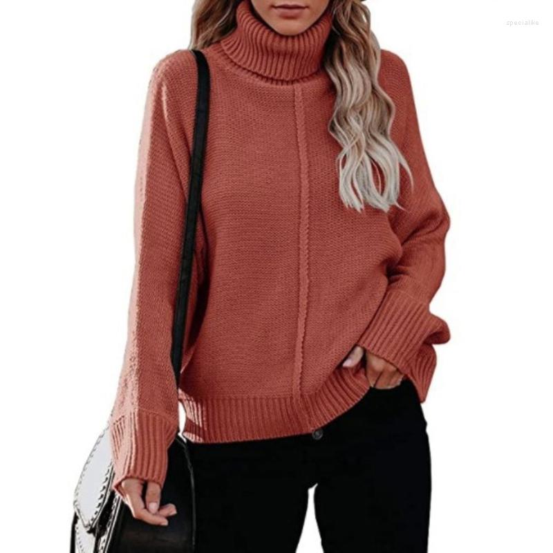 Women' Sweaters Women High Collar Knit Sweater Casual Loose Solid Color Pullover Long Sleeve, Green
Women' Sweaters Women High Collar Knit Sweater Casual Loose Solid Color Pullover Long Sleeve, Green