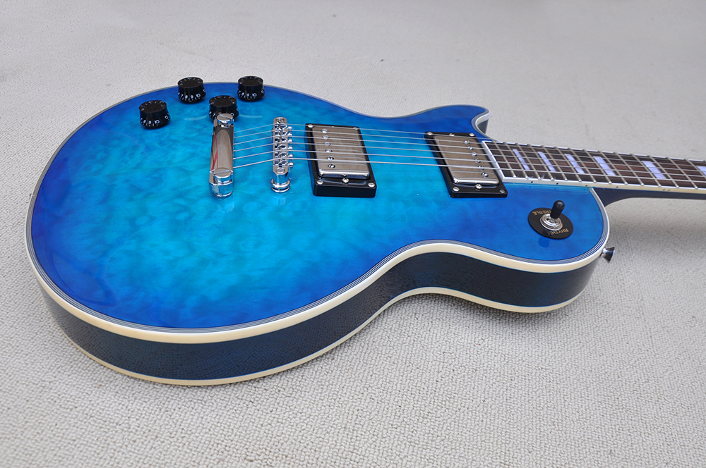 Factory Custom Left Handed Electric Guitar with White Pearl Fret Inlay Quilted Maple Vebeer Rosewood Fretboard Offer Customized
Factory Custom Left Handed Electric Guitar with White Pearl Fret Inlay Quilted Maple Vebeer Rosewood Fretboard Offer Customized