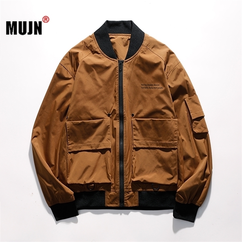 Mens Jackets Fashion Bomber Autumn Baseball Collar Casual Outdoors Solid Color Windbreaker Slim Male Coat 220930, Black
Mens Jackets Fashion Bomber Autumn Baseball Collar Casual Outdoors Solid Color Windbreaker Slim Male Coat 220930, Black