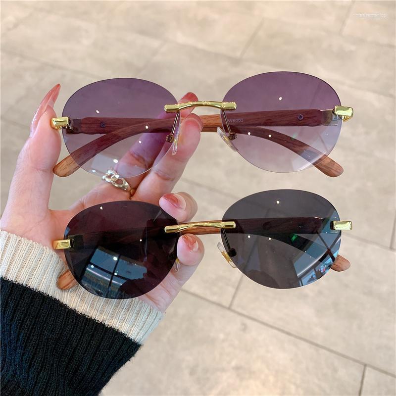 Sunglasses Rimless Fashion For Women Men Wood Grain Brand Vintage Frameless Sun Glasses Retro Eyewear Driving UV400Sunglasses
Sunglasses Rimless Fashion For Women Men Wood Grain Brand Vintage Frameless Sun Glasses Retro Eyewear Driving UV400Sunglasses
