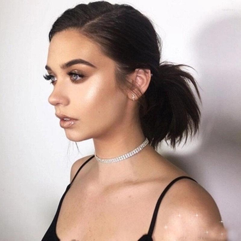 Choker BLIJERY Simple Rhinestone Crystal Necklace For Women Party Wedding Accessories Tennis Chain Chokers Jewelry Collier Femme
Choker BLIJERY Simple Rhinestone Crystal Necklace For Women Party Wedding Accessories Tennis Chain Chokers Jewelry Collier Femme