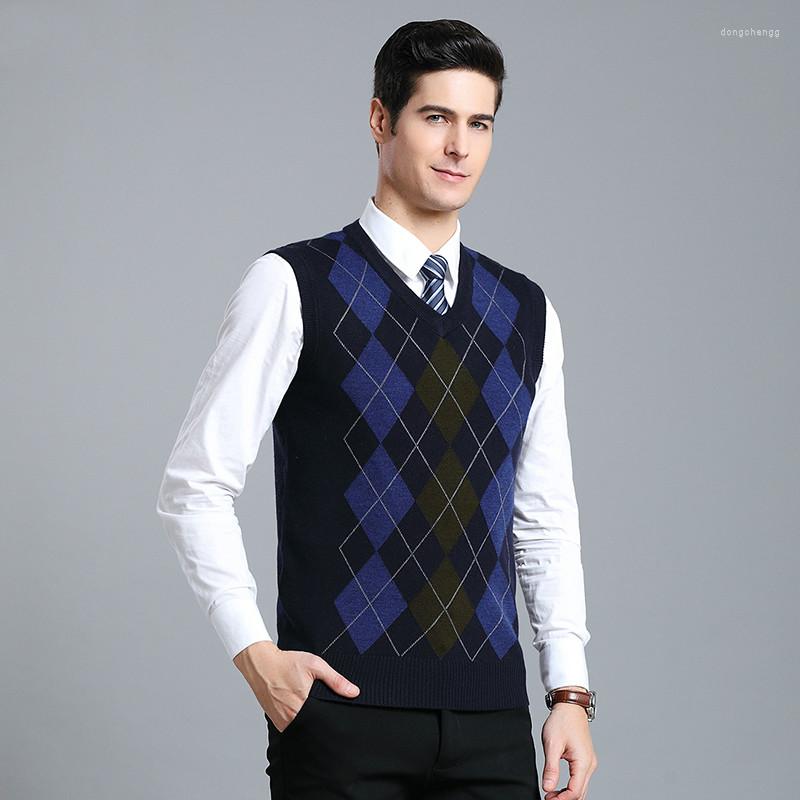 Men's Vests Fashion Sweater Mens Pullover V Neck Slim Fit Jumpers Knitting Patterns Autumn Vest Sleeveless Casual Clothing Men, Navy blue
Men's Vests Fashion Sweater Mens Pullover V Neck Slim Fit Jumpers Knitting Patterns Autumn Vest Sleeveless Casual Clothing Men, Navy blue
