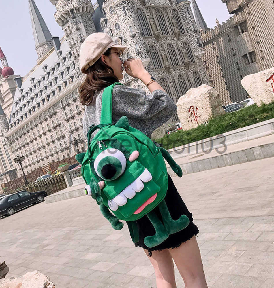 Designer Cartoon Cute One Eyed Monster Bag Tote Shoulder Handbag Messenger Mens Womans Lovers Fashion Student Backpack Trend Large Capacity Schoolbag, One eyed monster(without pendant)
Designer Cartoon Cute One Eyed Monster Bag Tote Shoulder Handbag Messenger Mens Womans Lovers Fashion Student Backpack Trend Large Capacity Schoolbag, One eyed monster(without pendant)