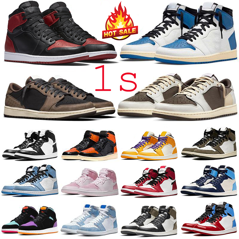 Jumpman 1 basketball shoes 1s travis scotts lows Reverse Mocha Men Women Sneakers Bred Patent Panda Chicago UNC University Blue Outdoor Sports Trainers 36-46, Item#31
Jumpman 1 basketball shoes 1s travis scotts lows Reverse Mocha Men Women Sneakers Bred Patent Panda Chicago UNC University Blue Outdoor Sports Trainers 36-46, Item#31