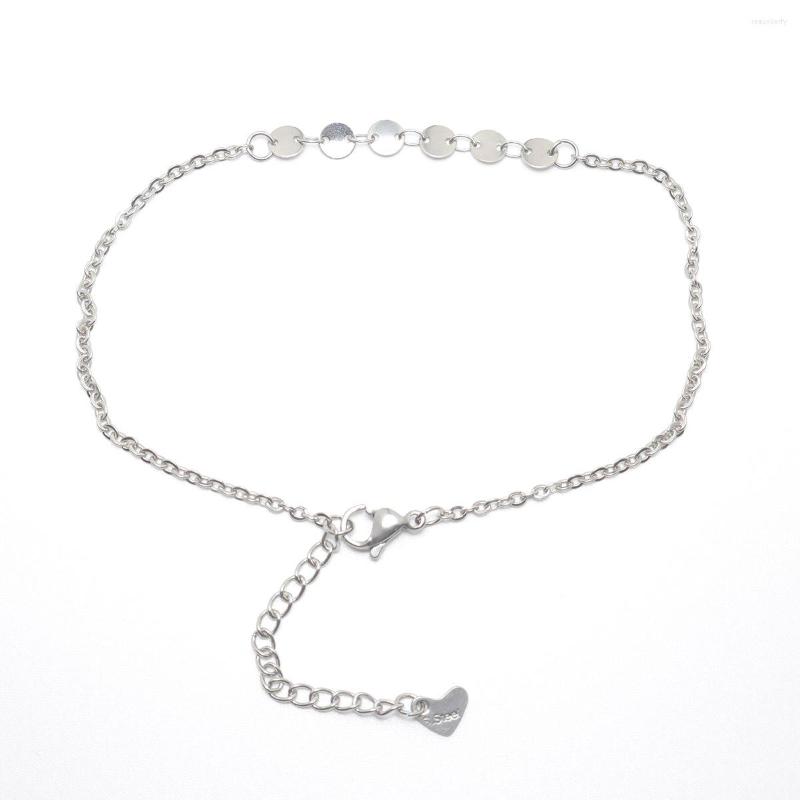 Anklets Anklet Silver Color 304 Stainless Steel Round Shape Chain Bracelets Gifts For Women Foot Jewelry 1 Piece
Anklets Anklet Silver Color 304 Stainless Steel Round Shape Chain Bracelets Gifts For Women Foot Jewelry 1 Piece