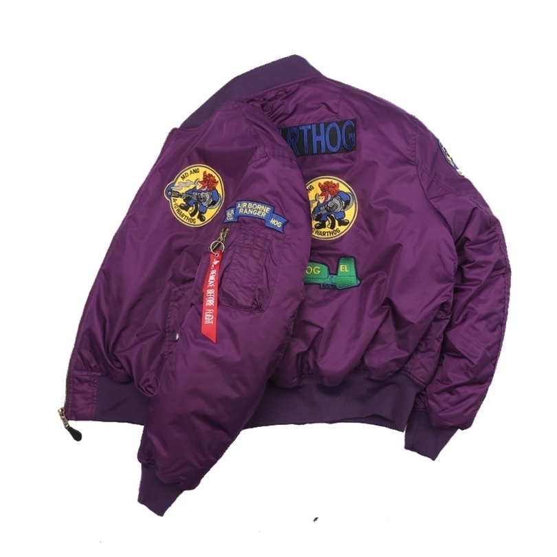Mens Jackets Drop US AIR FORCE Military Vintage Streetwear Winter Coats Men Fashion Outwear Oversize Bomber Jacket 220930, Purple
Mens Jackets Drop US AIR FORCE Military Vintage Streetwear Winter Coats Men Fashion Outwear Oversize Bomber Jacket 220930, Purple